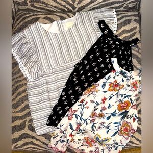 Girls Size 6-8 3 Summer Top Bundle NWT OLD NAVY & Boutique brand Vignette